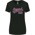 Legend Since 35th Birthday 1988 Womens Wider Cut T-Shirt Black