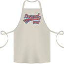 Legend Since 36th Birthday 1987 Cotton Apron 100% Organic Natural