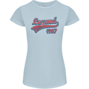 Legend Since 36th Birthday 1987 Womens Petite Cut T-Shirt Light Blue