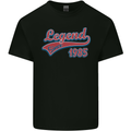 Legend Since 38th Birthday 1985 Mens Cotton T-Shirt Tee Top Black