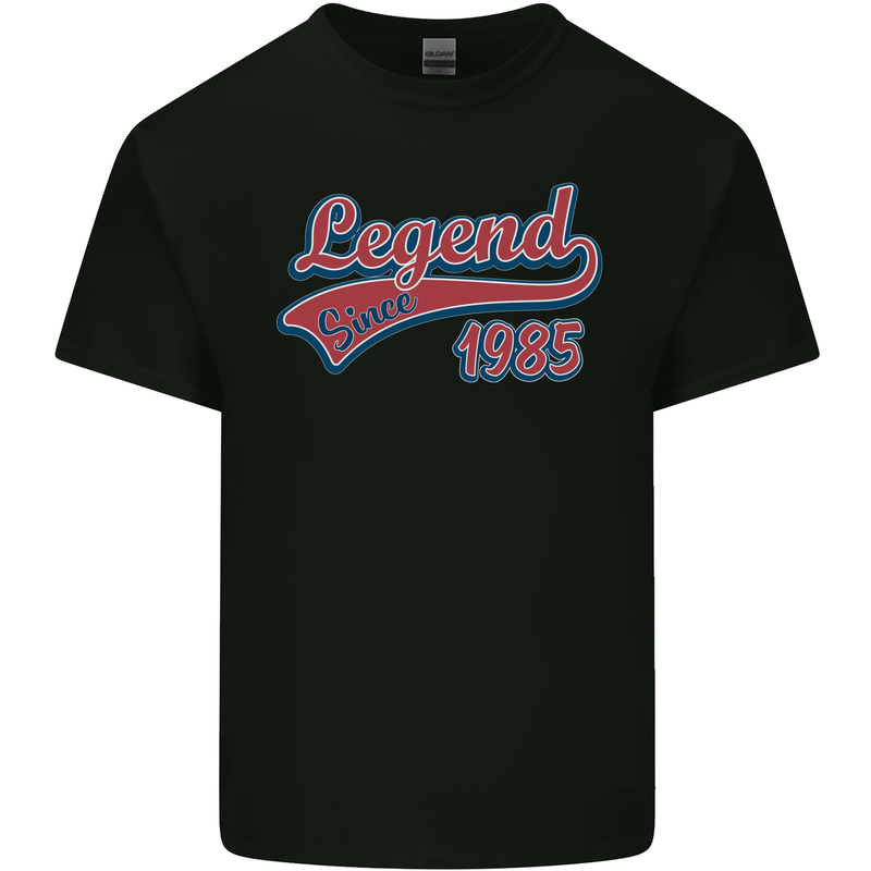 Legend Since 38th Birthday 1985 Mens Cotton T-Shirt Tee Top Black