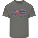 Legend Since 38th Birthday 1985 Mens Cotton T-Shirt Tee Top Charcoal