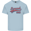 Legend Since 38th Birthday 1985 Mens Cotton T-Shirt Tee Top Light Blue