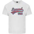 Legend Since 38th Birthday 1985 Mens Cotton T-Shirt Tee Top White