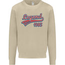 Legend Since 38th Birthday 1985 Mens Sweatshirt Jumper Sand
