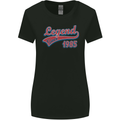 Legend Since 38th Birthday 1985 Womens Wider Cut T-Shirt Black