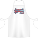 Legend Since 39th Birthday 1984 Cotton Apron 100% Organic White