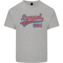 Legend Since 39th Birthday 1984 Mens Cotton T-Shirt Tee Top Sports Grey