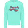 Legend Since 39th Birthday 1984 Mens Sweatshirt Jumper Peppermint