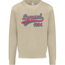 Legend Since 39th Birthday 1984 Mens Sweatshirt Jumper Sand