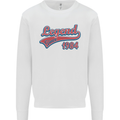 Legend Since 39th Birthday 1984 Mens Sweatshirt Jumper White
