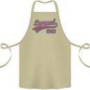 Legend Since 40th Birthday 1983 Cotton Apron 100% Organic Khaki