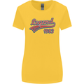 Legend Since 40th Birthday 1983 Womens Wider Cut T-Shirt Yellow