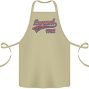 Legend Since 41st Birthday 1982 Cotton Apron 100% Organic Khaki