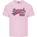Legend Since 41st Birthday 1982 Mens Cotton T-Shirt Tee Top Light Pink
