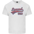 Legend Since 41st Birthday 1982 Mens Cotton T-Shirt Tee Top White