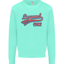 Legend Since 41st Birthday 1982 Mens Sweatshirt Jumper Peppermint