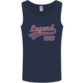 Legend Since 41st Birthday 1982 Mens Vest Tank Top Navy Blue