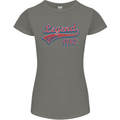 Legend Since 41st Birthday 1982 Womens Petite Cut T-Shirt Charcoal