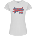 Legend Since 42nd Birthday 1981 Womens Petite Cut T-Shirt White