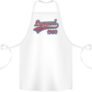 Legend Since 43rd Birthday 1980 Cotton Apron 100% Organic White