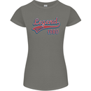 Legend Since 43rd Birthday 1980 Womens Petite Cut T-Shirt Charcoal