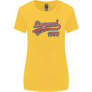 Legend Since 43rd Birthday 1980 Womens Wider Cut T-Shirt Yellow