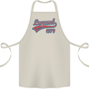 Legend Since 44th Birthday 1979 Cotton Apron 100% Organic Natural