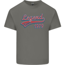 Legend Since 44th Birthday 1979 Mens Cotton T-Shirt Tee Top Charcoal