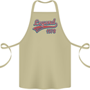 Legend Since 45th Birthday 1978 Cotton Apron 100% Organic Khaki