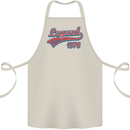 Legend Since 45th Birthday 1978 Cotton Apron 100% Organic Natural