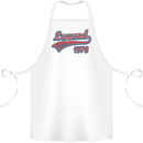 Legend Since 45th Birthday 1978 Cotton Apron 100% Organic White