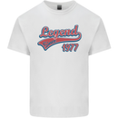 Legend Since 46th Birthday 1977 Mens Cotton T-Shirt Tee Top White