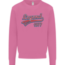 Legend Since 46th Birthday 1977 Mens Sweatshirt Jumper Azalea