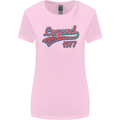 Legend Since 46th Birthday 1977 Womens Wider Cut T-Shirt Light Pink