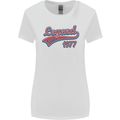 Legend Since 46th Birthday 1977 Womens Wider Cut T-Shirt White