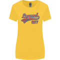 Legend Since 46th Birthday 1977 Womens Wider Cut T-Shirt Yellow