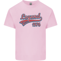 Legend Since 47th Birthday 1976 Mens Cotton T-Shirt Tee Top Light Pink
