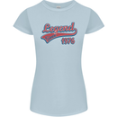 Legend Since 47th Birthday 1976 Womens Petite Cut T-Shirt Light Blue