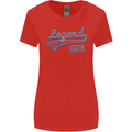 Legend Since 47th Birthday 1976 Womens Wider Cut T-Shirt Red
