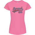 Legend Since 48th Birthday 1975 Womens Petite Cut T-Shirt Azalea