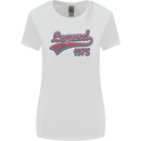 Legend Since 48th Birthday 1975 Womens Wider Cut T-Shirt White
