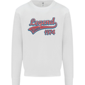 Legend Since 49th Birthday 1974 Mens Sweatshirt Jumper White