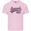 Legend Since 50th Birthday 1973 Mens Cotton T-Shirt Tee Top Light Pink