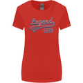 Legend Since 50th Birthday 1973 Womens Wider Cut T-Shirt Red