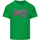 Legend Since 52nd Birthday 1971 Mens Cotton T-Shirt Tee Top Irish Green
