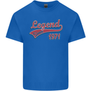 Legend Since 52nd Birthday 1971 Mens Cotton T-Shirt Tee Top Royal Blue
