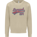 Legend Since 52nd Birthday 1971 Mens Sweatshirt Jumper Sand