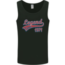 Legend Since 52nd Birthday 1971 Mens Vest Tank Top Black