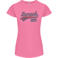 Legend Since 52nd Birthday 1971 Womens Petite Cut T-Shirt Azalea